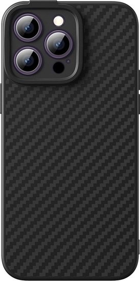 Изображение Baseus Etui + szko Baseus Synthetic Fiber MagSafe Apple iPhone 14 Pro Max czarne