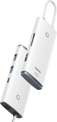 Attēls no Stacja/replikator Baseus Lite Series USB-C (WKQX050102)