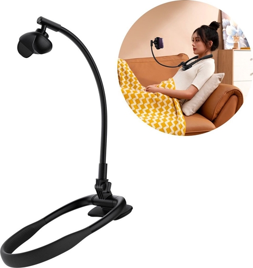 Picture of Baseus Neck Phone Holder Baseus ComfortJoy (black)
