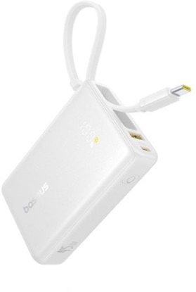 Attēls no Baseus PicoGo Digital Display Power Bank 10000mAh 45W Weiß