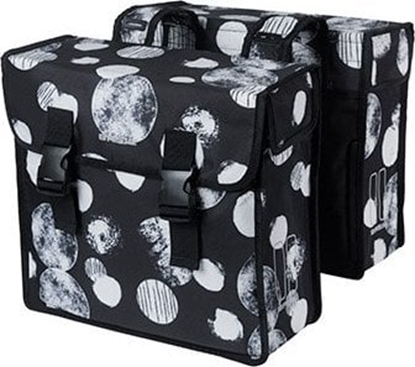 Attēls no Basil Sakwa miejska podwójna BASIL MARA XL SPHERE 35L, Universal Bridge System, wodoodporna black grey (NEW 2024)