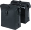 Picture of Basil Sakwa podwójna BASIL SOHO DOUBLE PANNIER BAG NORDLICHT MIK, MIK System (ready to go) 41L 100% wodoodporna night black owietlenie Nordlicht Technology