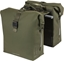 Изображение Basil Sakwa podwójna BASIL SOHO DOUBLE PANNIER BAG NORDLICHT MIK, MIK System (ready to go) 41L, 100% wodoodporna moss green owietlenie Nordlicht Technology