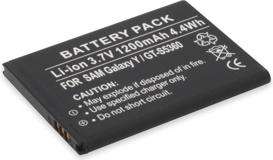 Picture of Bateria Ansmann Li-Ion, 1200 mAh, do Samsung Galaxy Y GT-5360 (1420-0009)