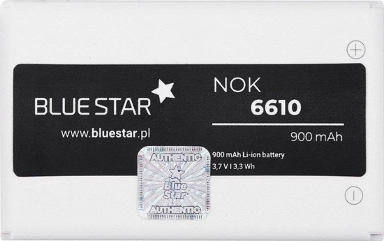 Picture of Bateria Blue Star BlueStar Battery Nokia 6610 7250i 7210 Li-Ion 900 mAh Analog BLD-3