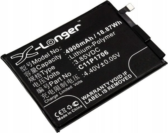 Picture of Bateria Cameron Sino Akumulator Bateria Typ 0b200-02870200 C11p1706 Do Asus Zenfone Max Pro M1 / M2 / Zb602kl / Cs-aum100sl