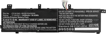 Изображение Bateria CoreParts CoreParts MBXAS-BA0231 czci zamienne do notatników Bateria