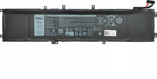 Picture of Bateria Dell 97Wh, 6 Cell, Lithium-ion, Typ 4K1VM (0W62W6)