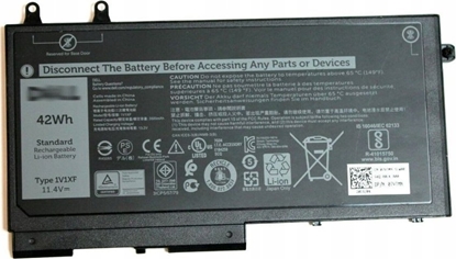 Attēls no Bateria Dell Battery, 42WHR, 3 Cell,