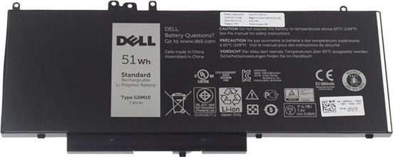 Изображение Bateria Dell Battery, 51WHR, 4 Cell,