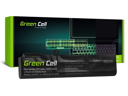Изображение Bateria Green Cell MSI (BTY-M6H)