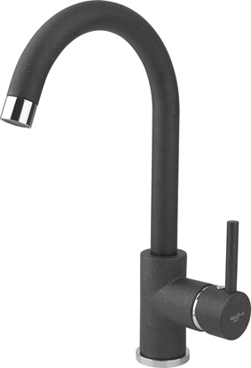 Attēls no Bateria kuchenna Akvasanita Sabia stojca czarna (5523-601)