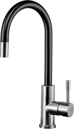 Attēls no Bateria kuchenna Blue Water Lima stojca stal szlachetna szczotkowana  z elementami czerni (BW-5901730613193)