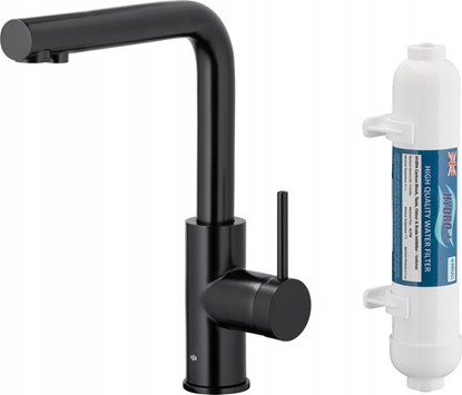 Attēls no Bateria kuchenna KFA DUERO PURE BASIC BATERIA KUCHENNA Z FUNKCJ FILTRACJI WODY  + FILTR HYDRO, CZARNA