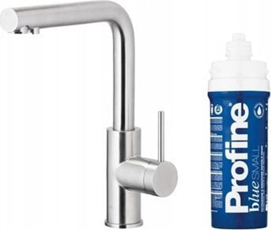 Picture of Bateria kuchenna KFA DUERO PURE BASIC BATERIA KUCHENNA Z FUNKCJ FILTRACJI WODY + ZESTAW FILTRUJCY PROFINE BLUE S, INOX