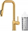 Изображение Bateria kuchenna KFA DUERO PURE STYLE PULL-OUT BATERIA KUCHENNA Z FUNKCJ FILTRACJI WODY I WYCIGAN WYLEWK + ZESTAW FILTRUJCY PROFINE SILVER S, BRUSHED GOLD