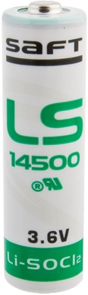 Attēls no Bateria litowa, specjalny, LS14500, 3.6V, Saft, SPSAF-14500-2600