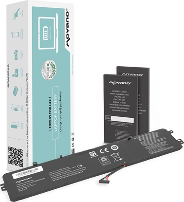 Attēls no Bateria L14M3P24 L14S3P24 do Lenovo 700-15ISK - 4000 mAh (44 Wh)