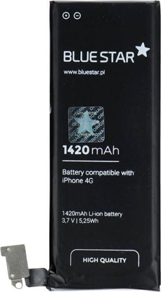 Изображение Bateria Partner Tele.com Bateria do iPhone 4 1420 mAh Polymer Blue Star HQ
