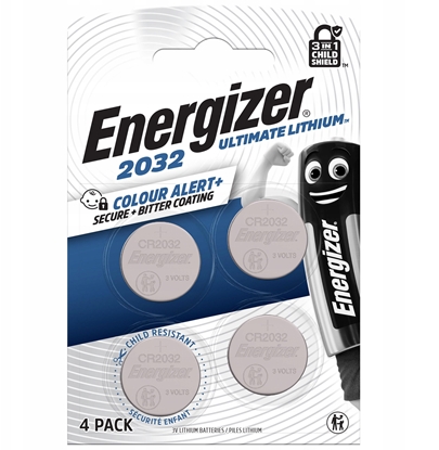 Изображение Energizer Bateria Ultimate Lithium CR2032 254mAh 4 szt.
