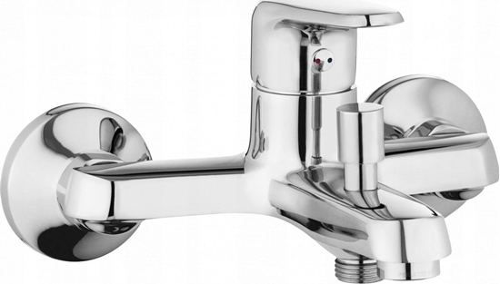 Изображение Bateria wannowa Deante Bateria Almond chrom wannowa bez kompletu natryskowego