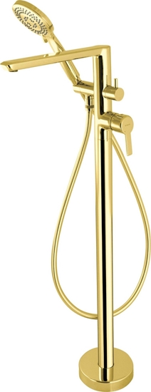 Изображение Bateria wannowa Deante Bateria wannowa wolnostojca z zestawem prysznicowym