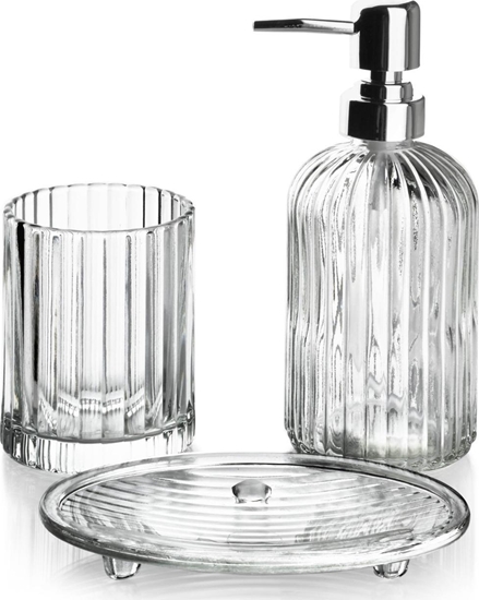 Изображение Bathlab ARI Komplet azienkowy 400ml srebrna pompka