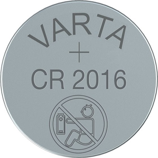 Изображение Batterie Knopfzelle CR2016 *Varta* 5-Pack