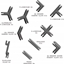 Attēls no Battle Systems Ltd BattleSystems: Plastic Terrain Clips - Gray