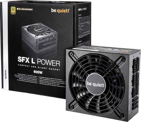 Picture of be quiet! SFX L Power power supply unit 600 W 20+4 pin ATX Black