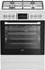Picture of BEKO Cooker | FBM62330GWDTN | Hob type Gas | Oven type Electric | White | Width 60 cm | Grilling | LED | Depth 60 cm | 72 L