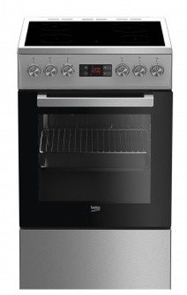 Attēls no Beko FSM57300GX Freestanding cooker Ceramic Stainless steel A