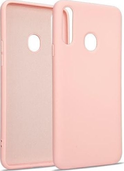 Picture of Beline Beline Etui Silicone Samsung S21 Ultra róowo-zoty/rose gold