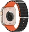 Picture of Beline Beline pasek Apple Watch Silicone Waves 42/44/45/49mm czarno-pomaraczowy /black-orange box