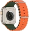 Изображение Beline Beline pasek Apple Watch Silicone Waves 42/44/45/49mm zielono-pomaraczowy /green-orange box