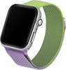 Picture of Beline BELINE PASEK APPLE WATCH STEEL 38/40/41MM ZIELONO-PURPUROWY GREEN/PURPLE