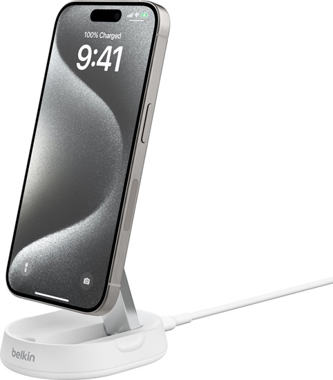 Picture of adowarka Belkin BoostCharge Qi2 Indukcyjna 1x USB-C (WIA008btWH)