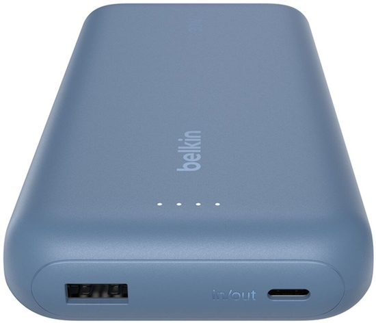 Picture of Belkin Powerbank 20.000mAh blue 30W integr.USB-C Cab. BPB024hqBL