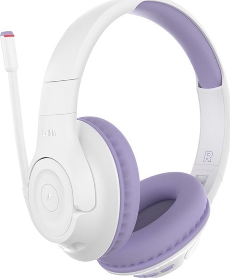 Picture of Belkin Soundform Inspirer On-Ear Kids Headset BT white/lavender