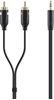 Picture of Belkin Stereo to RCA Cable    2m Y-Audio-Cable black   F3Y116BT2M