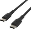 Изображение Belkin USB-C/USB-C Cable 2m PVC, black CAB003bt2MBK
