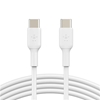 Изображение Belkin USB-C/USB-C Cable 2m PVC, white CAB003bt2MWH