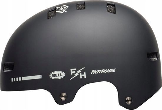 Picture of Bell Kask bmx BELL LOCAL matte black white fasthouse roz. M (5559 cm) (NEW 2024)