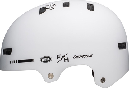 Picture of Bell Kask bmx BELL LOCAL Rozmiar kasku: L(59-61,5 cm), Wybierz kolor: Matte White Fasthouse