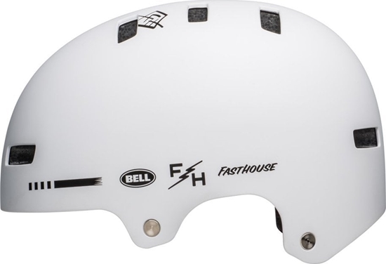 Picture of Bell Kask bmx BELL LOCAL Rozmiar kasku: L(59-61,5 cm), Wybierz kolor: Matte White Fasthouse