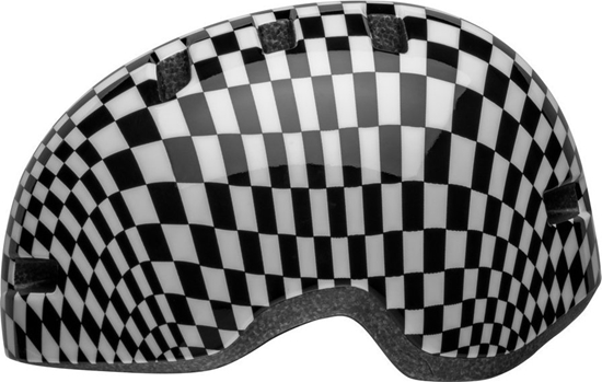 Picture of Bell Kask dziecicy BELL LIL RIPPER Rozmiar kasku: S(48-55 cm), Wybierz kolor: Checker Gloss Black White
