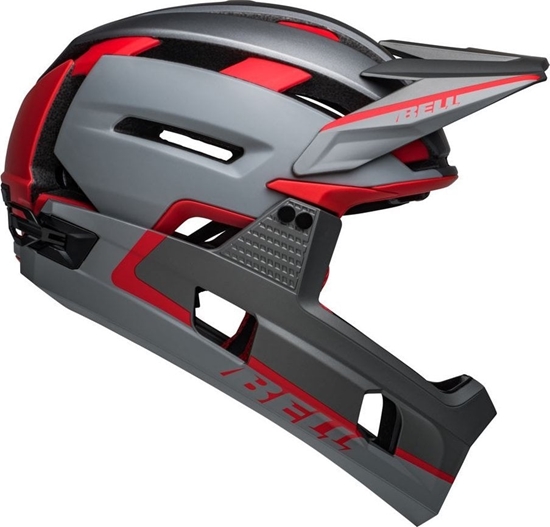 Picture of Bell Kask full face BELL SUPER AIR R Rozmiar kasku: S(51-55 cm), Wybierz kolor: Matte Grey Red