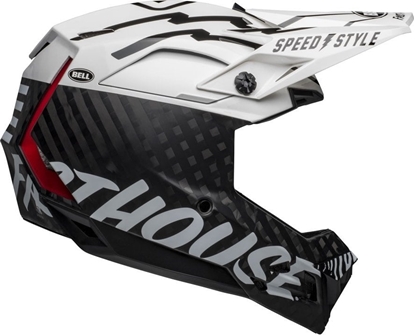 Picture of Bell Kask full face FULL-10 MIPS SPHERICAL fasthouse matte gloss white black roz. M (55-57 cm) (NEW)