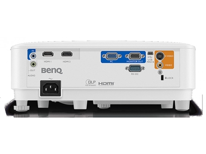 Attēls no Benq MW550 data projector Standard throw projector 3500 ANSI lumens DLP WXGA (1280x800) White