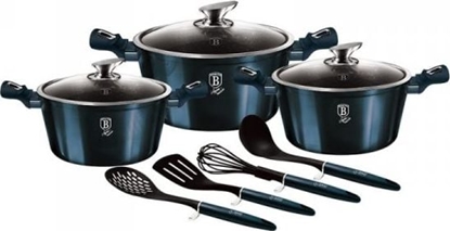 Picture of Berlinger Haus KOMPLET GARNKÓW 10-EL. BERLINGER HAUS METALLIC LINE AQUAMARINE BH-6152